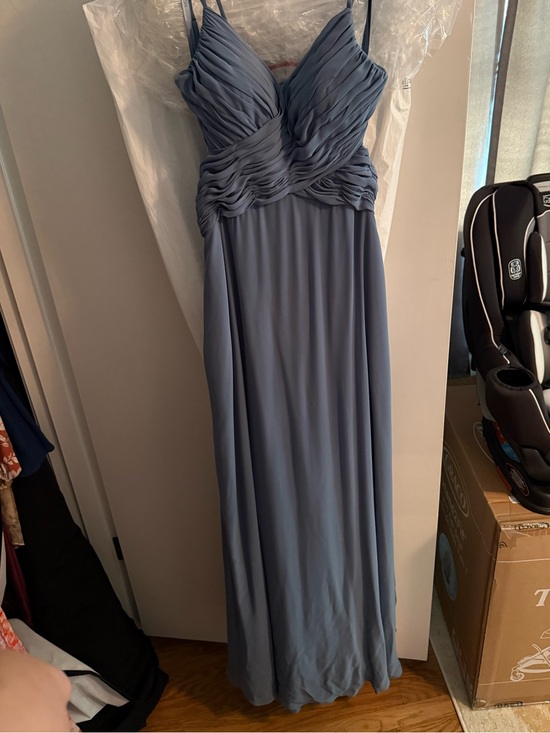 Morilee By Madeline Gardner Dresses & Skirts - MoriLee Dusty Blue Maxi Dress